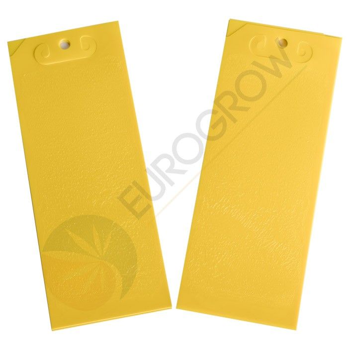 Amarillo Fenteer 10 Piezas De Placas Adhesivas para Insectos Trampas Adhesivas para Moscas Papel Adhesivo para Moscas 
