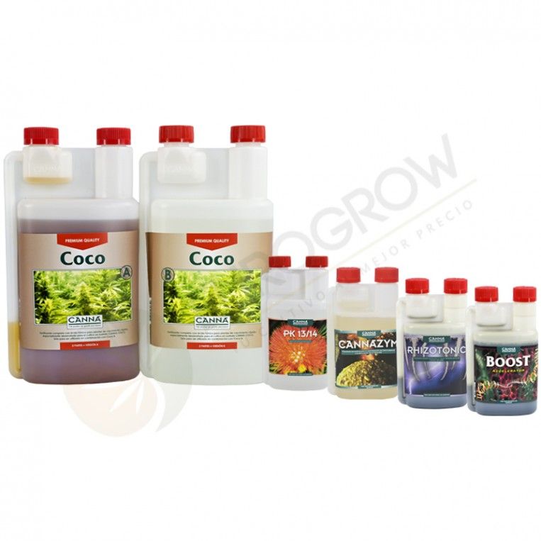  Kit Starter Pack de Abono/Fertilizantes para el Cultivo Canna (Coco)
