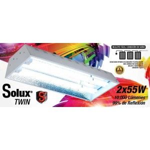 Comprar Reflector Twin 2x55w Fluorescente SOLUX