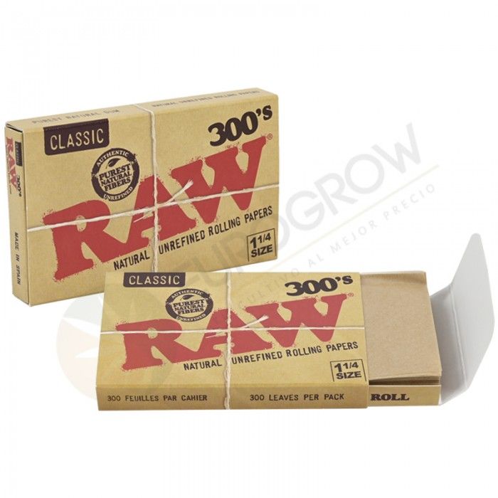 Papel Raw 300's de Liar. Cajetilla con 300 papelillos Online