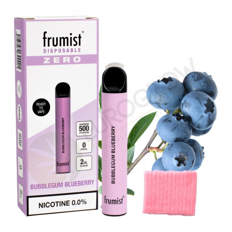 Vaporizador Desechable Frumist Bubblegum Blueberry