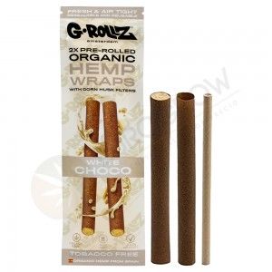 Comprar Blunt Organic Hemp Wrap G-Rollz Weiße Schokolade