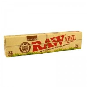 Raw Organico Conos 1 1/4 (32 Unidades)