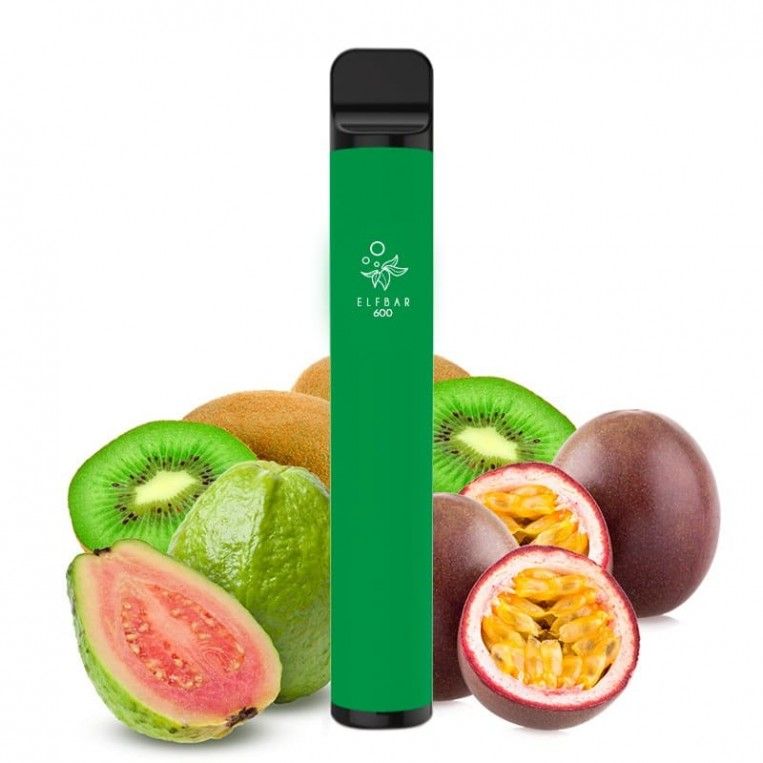 Pod desechable Kiwi Passion Fruit Guava Elf Bar