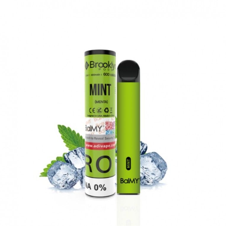 Balmy Vaper Desechable 0MG Menta