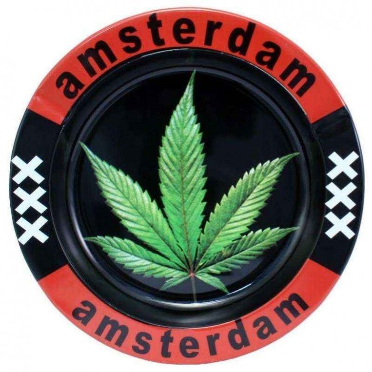 Cenicero de metal Amsterdam XXX