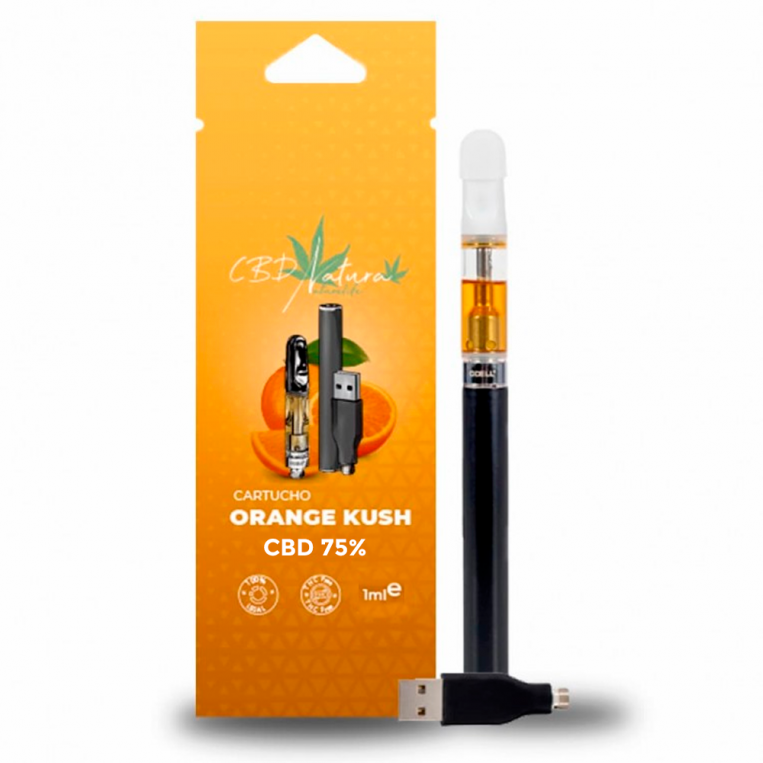 Vaporizador Completo Pack HHC Cartucho Strawberry 50%