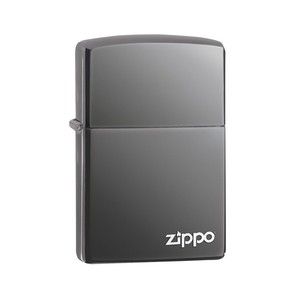 Comprar Mechero Zippo Black Ice Logo