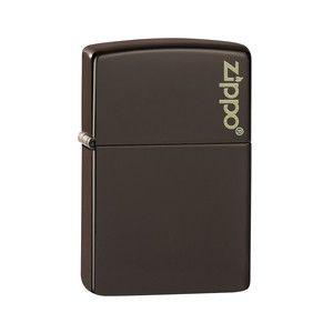 Comprar Zippo Brown Matte Logo Feuerzeug