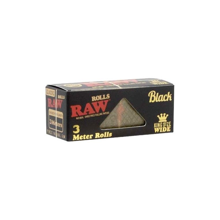 Raw Black Rolls 3m
