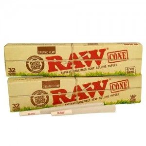 Comprar RAW Cone Organic King Size 32 Case
