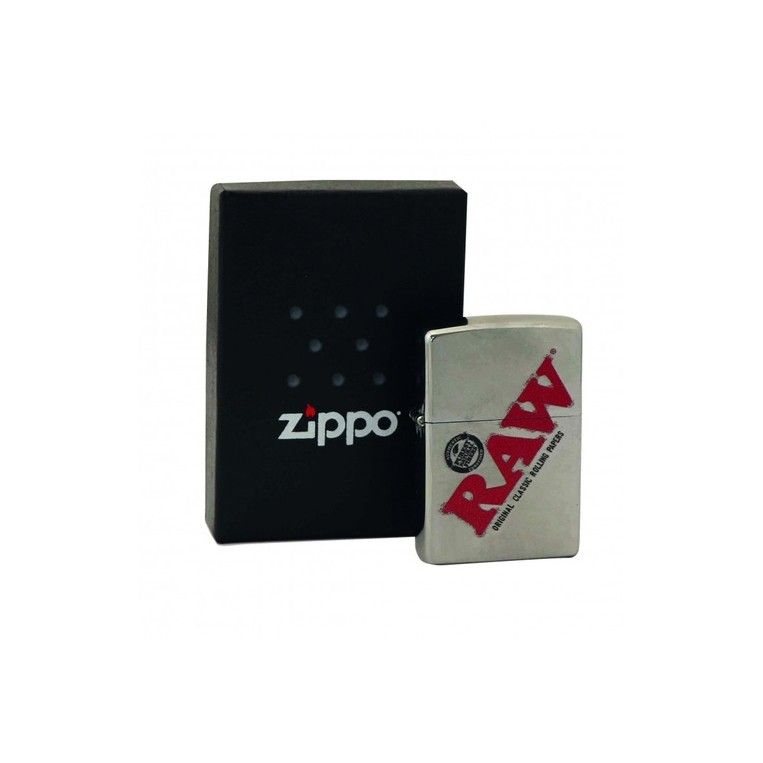Raw Zippo Silver