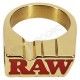 Raw Anillo Oro Talla 9 - 20mm