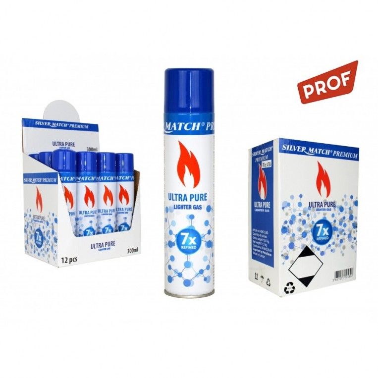 Spray Clipper para recargas de gas (mecheros). 300ml