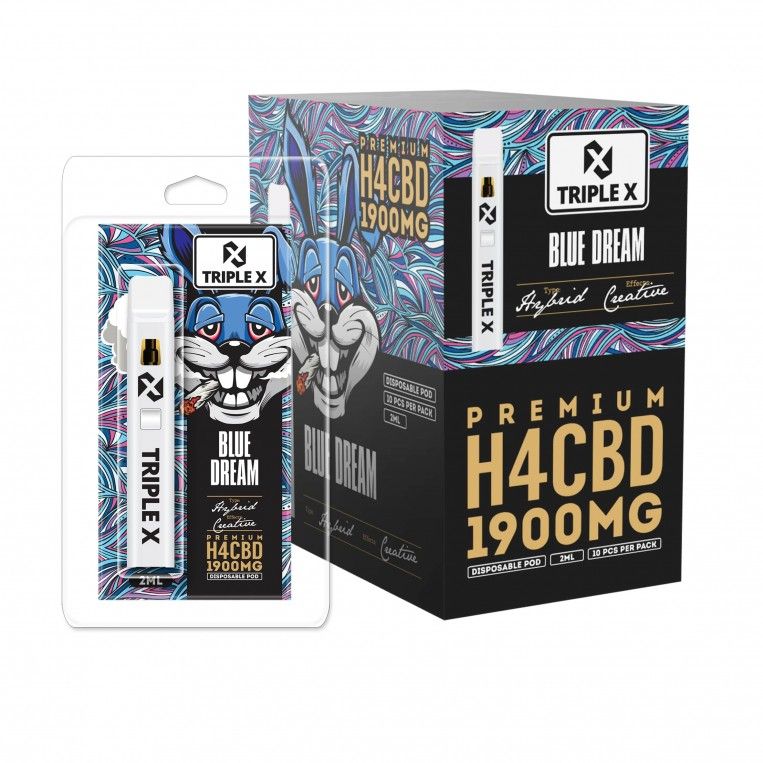 Vaper Desechable Triple X H4cbd Blue Dream 2 Ml Acan