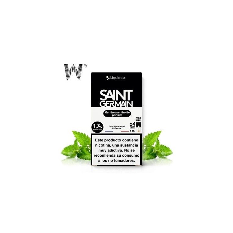 Saint Germain - 4 X Pod 1Ml - Wpod Liquideo 20 mg Nikotin