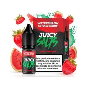 Comprar Watermelon Strawberry 10Ml By Juicy Salts 20 mg Nicotina