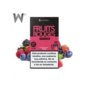 Comprar Frutos Rojos - 4 X Pod 1Ml - Wpod Liquideo 20 mg Nicotina