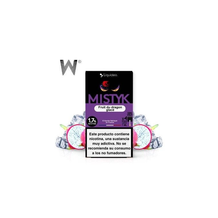 Mistyk – 4 X Pod 1 ml – Wpod Liquideo 20 mg Nikotin