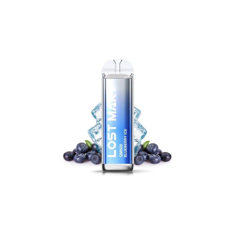 Elf Bar Disposable Lost Mary QM600 Blueberry Ice 20mg