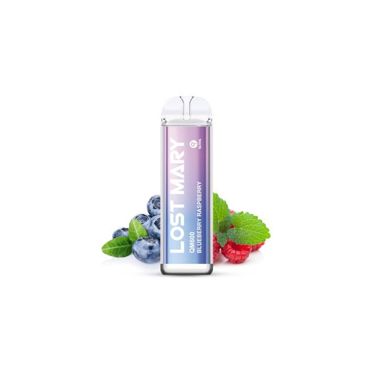 Elf Bar Disposable Lost Mary QM600 Blueberry Raspberry 20mg