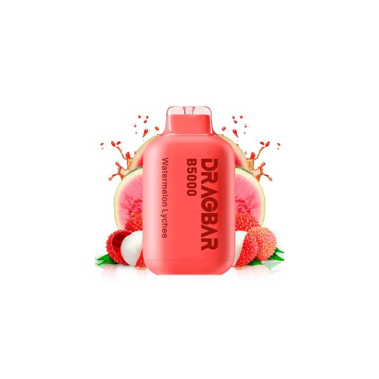 Dragbar B5000 Watermelon Lychee Einwegkapsel von Voopoo