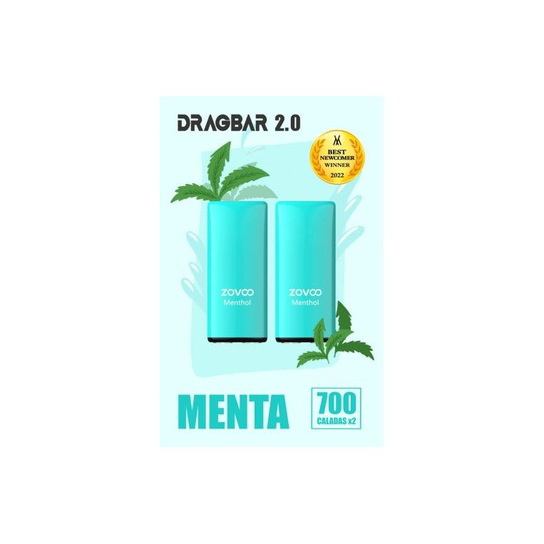 Menthol 20mg by Dragbar 2.0