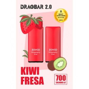 Comprar Erdbeer-Kiwi 20 mg von Dragbar 2.0