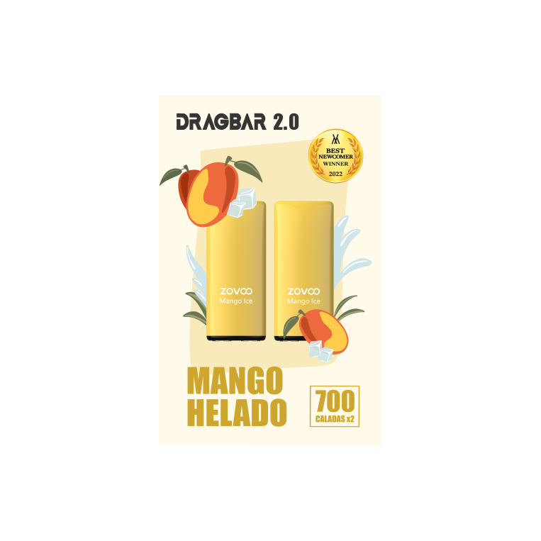 Mango Ice 20mg by Dragbar 2.0
