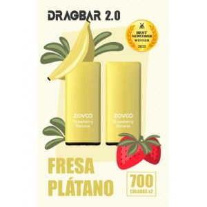 Comprar Erdbeer-Banane 20 mg von Dragbar 2.0