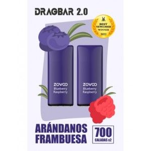 Comprar Blaubeer-Himbeere 20 mg von Dragbar 2.0