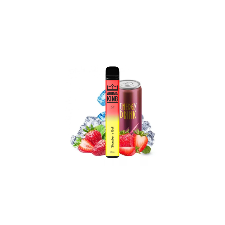 Pod Desechable Ak Classic Strawberry Bull By Aroma King