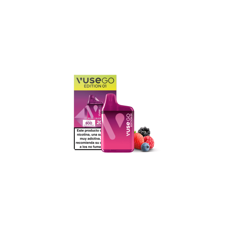 Pod Desechable Berry Blend Go Edition 01 By Vuse