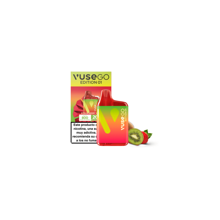 Einweg-Pod Strawberry Kiwi Go Edition 01 von Vuse