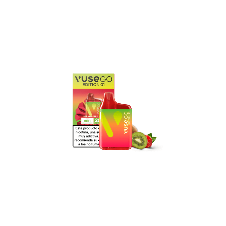 Pod Desechable Fresa Kiwi Go Edition 01 By Vuse