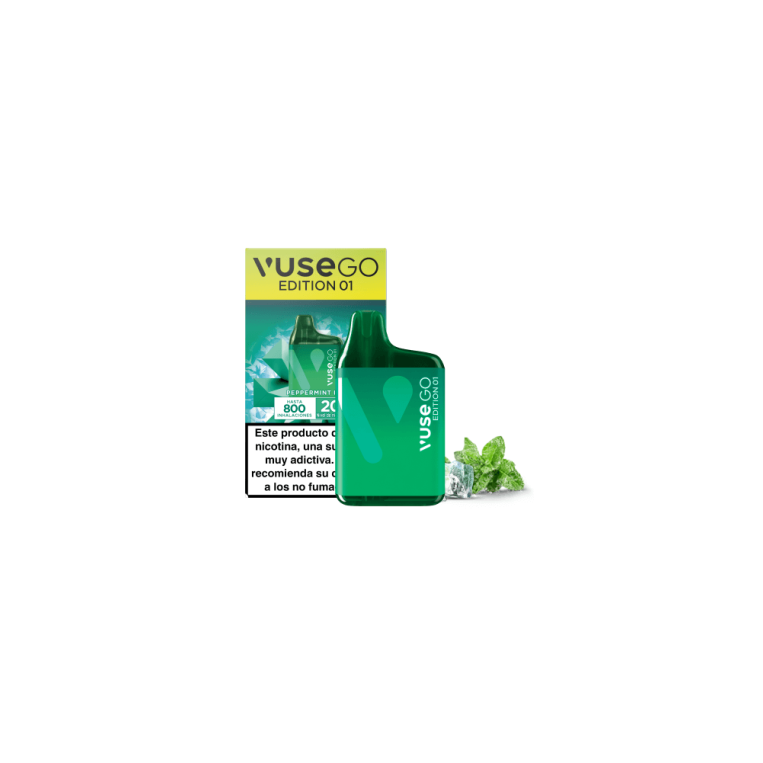 Pod Desechable Peppermint Ice Go Edition 01 By Vuse