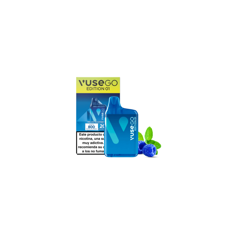 Einweg-Pod Blue Raspberry Go Edition 01 von Vuse