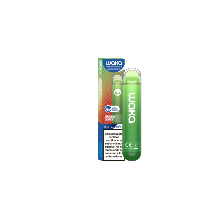 Einweg-Pod Waka Sofit Fa600 – Double Apple 2 ml 18 mg von Relx