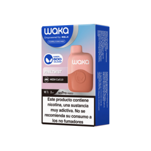 Comprar Pod Desechable Waka Sopro Pa600 - Pink Twist 2Ml 18Mg By Relx