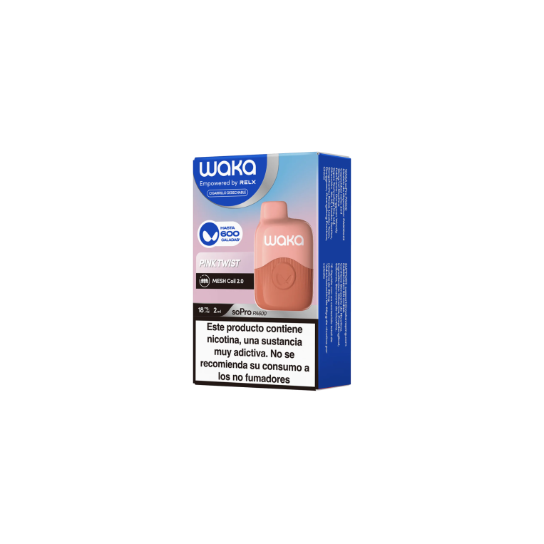 Waka Sopro Pa600 Einweg-Pod – Pink Twist 2 ml 18 mg von Relx