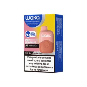 Comprar Pod Desechable Waka Sopro Pa600 - Pink Lemonade 2Ml 18Mg By Relx