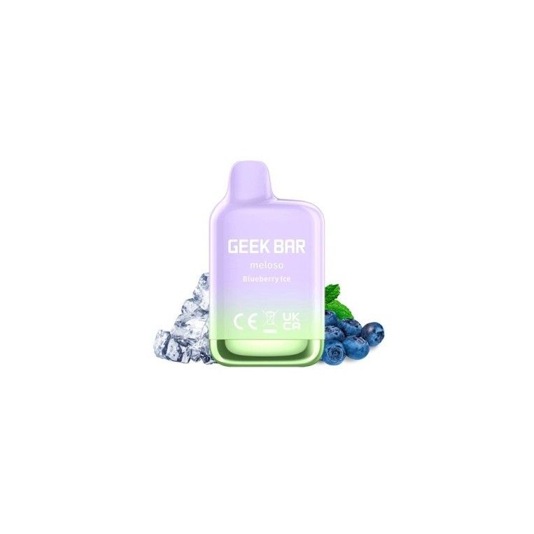 Pod Desechable Meloso Mini Blueberry Ice 20Mg By Geek Bar