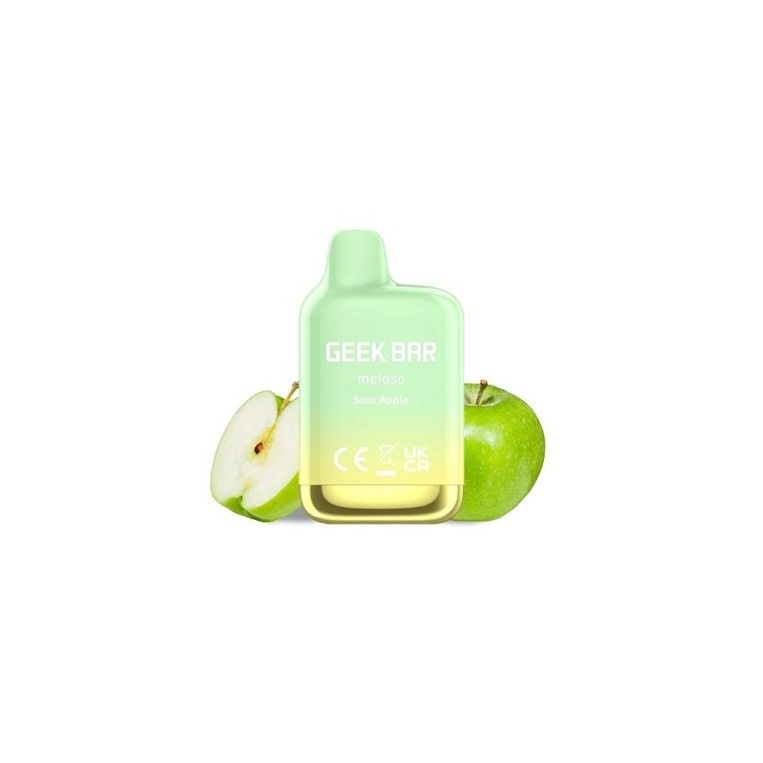 Meloso Mini Sour Apple 20 mg Einwegkapsel von Geek Bar