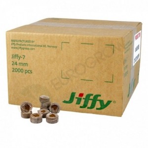 Comprar Schachtel mit Jiffy 24 mm, 2000 Einheiten