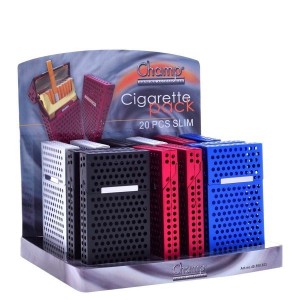 Comprar Perforiertes Aluminium-Zigarettenetui für 20 feine Zigaretten