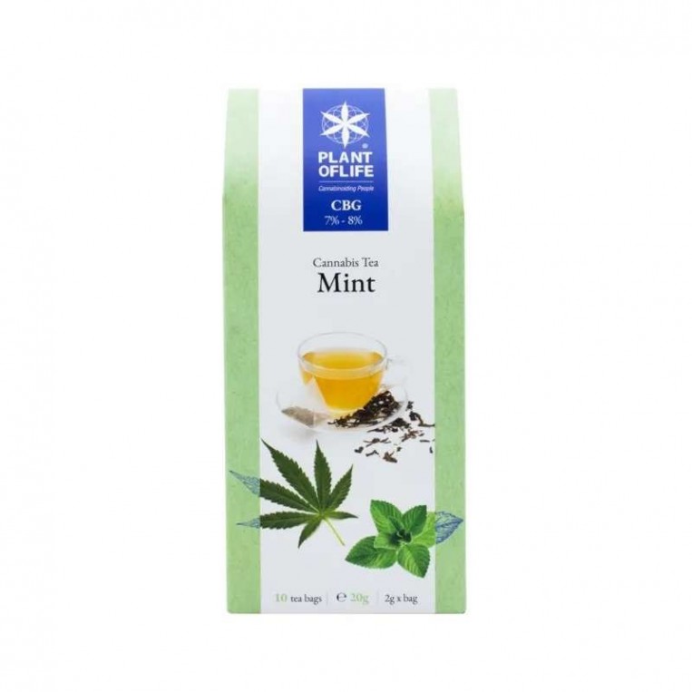 Minztee mit 8 % CBG Plant of Life