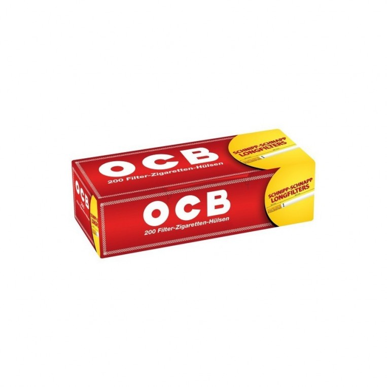 OCB Red 200 Extra lange Filterröhrchen