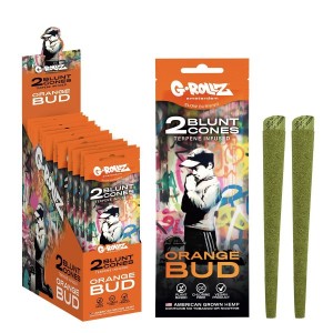 Comprar Blunt Organic Hemp Wrap G-Rollz Banksys Orange Bud CBD++