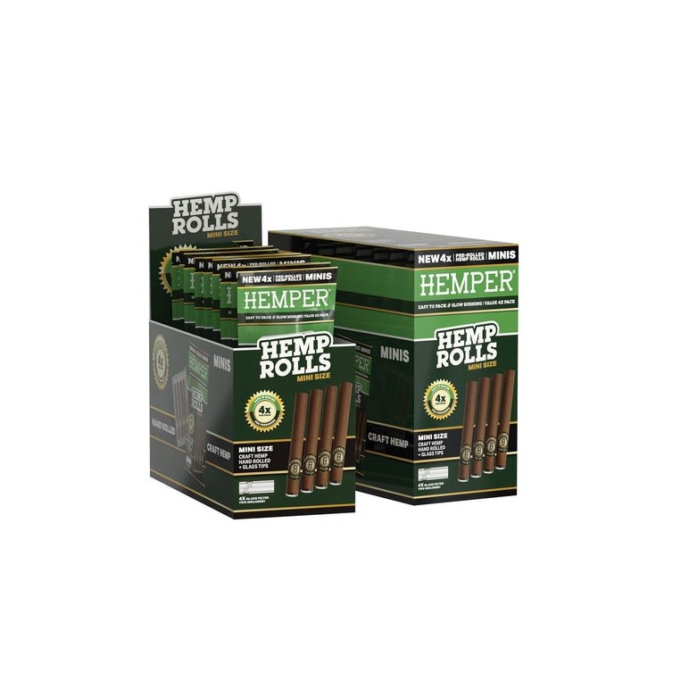 4pk Mini Rolls Basic - Hemp Paper