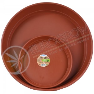 Comprar Plato Redondo Marron 25cm